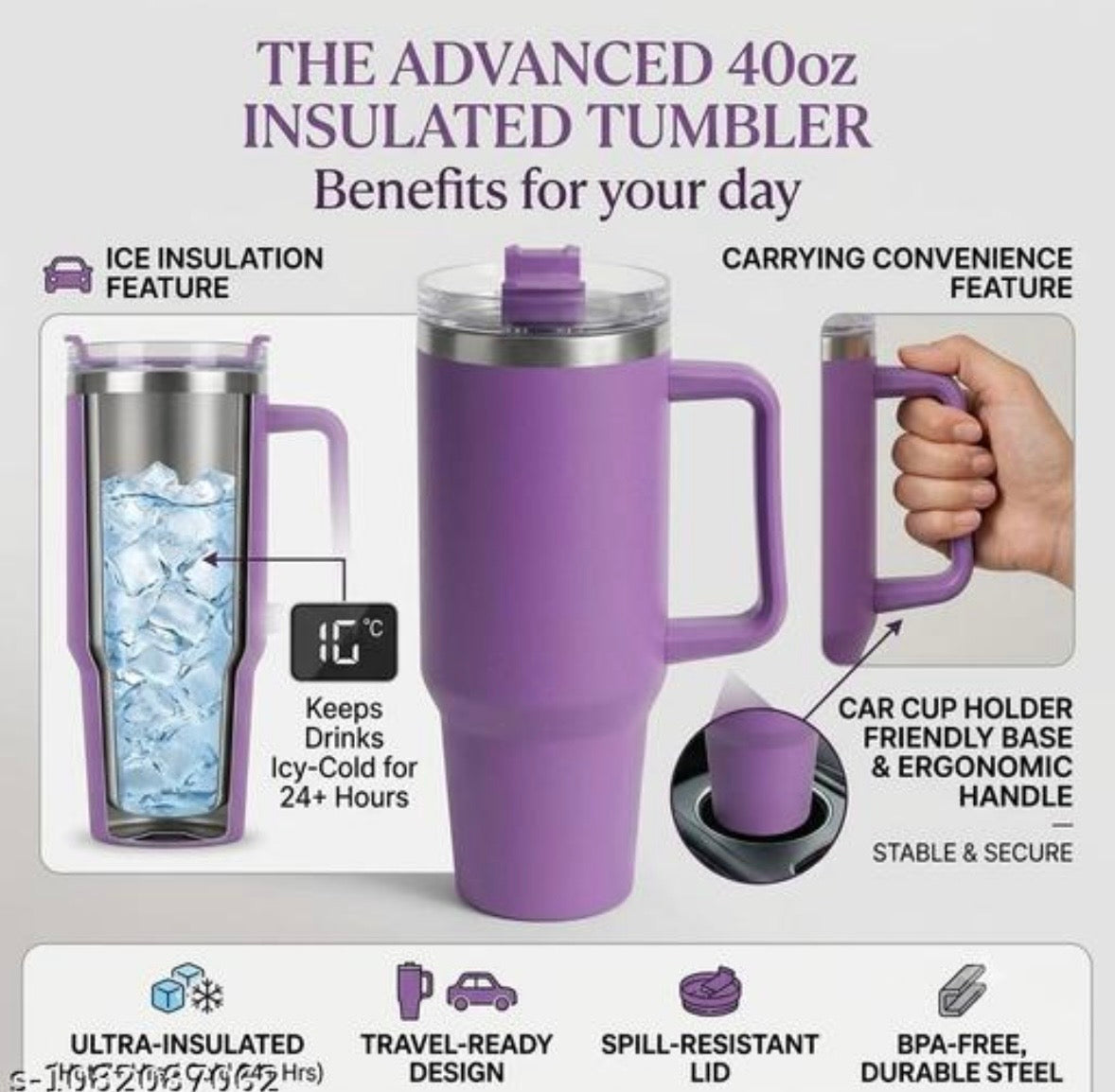 double wall vacuum tumbler, stainless steel insulated water bottle, stainless steel tumbler cup with lid straw